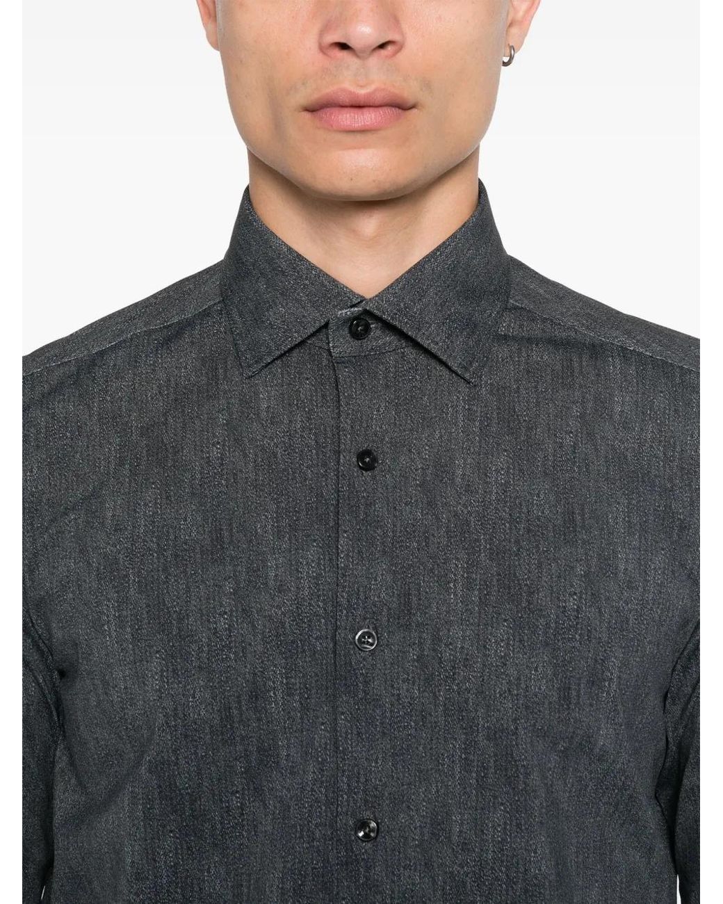 Xacus Gray Active Shirt for men