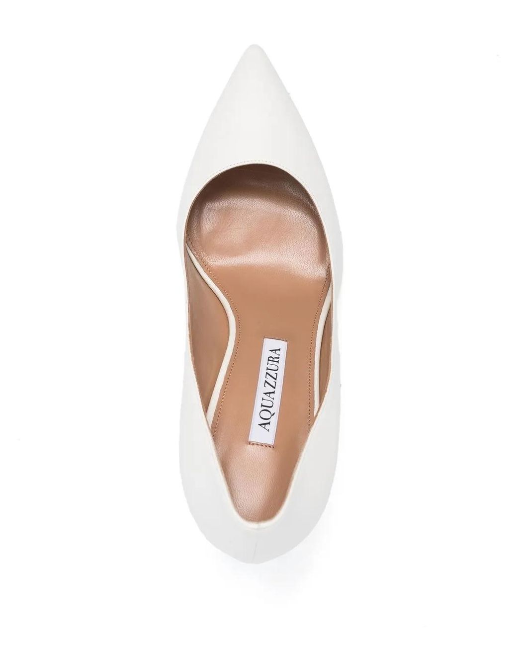 Aquazzura White Purist 85Mm Pumps