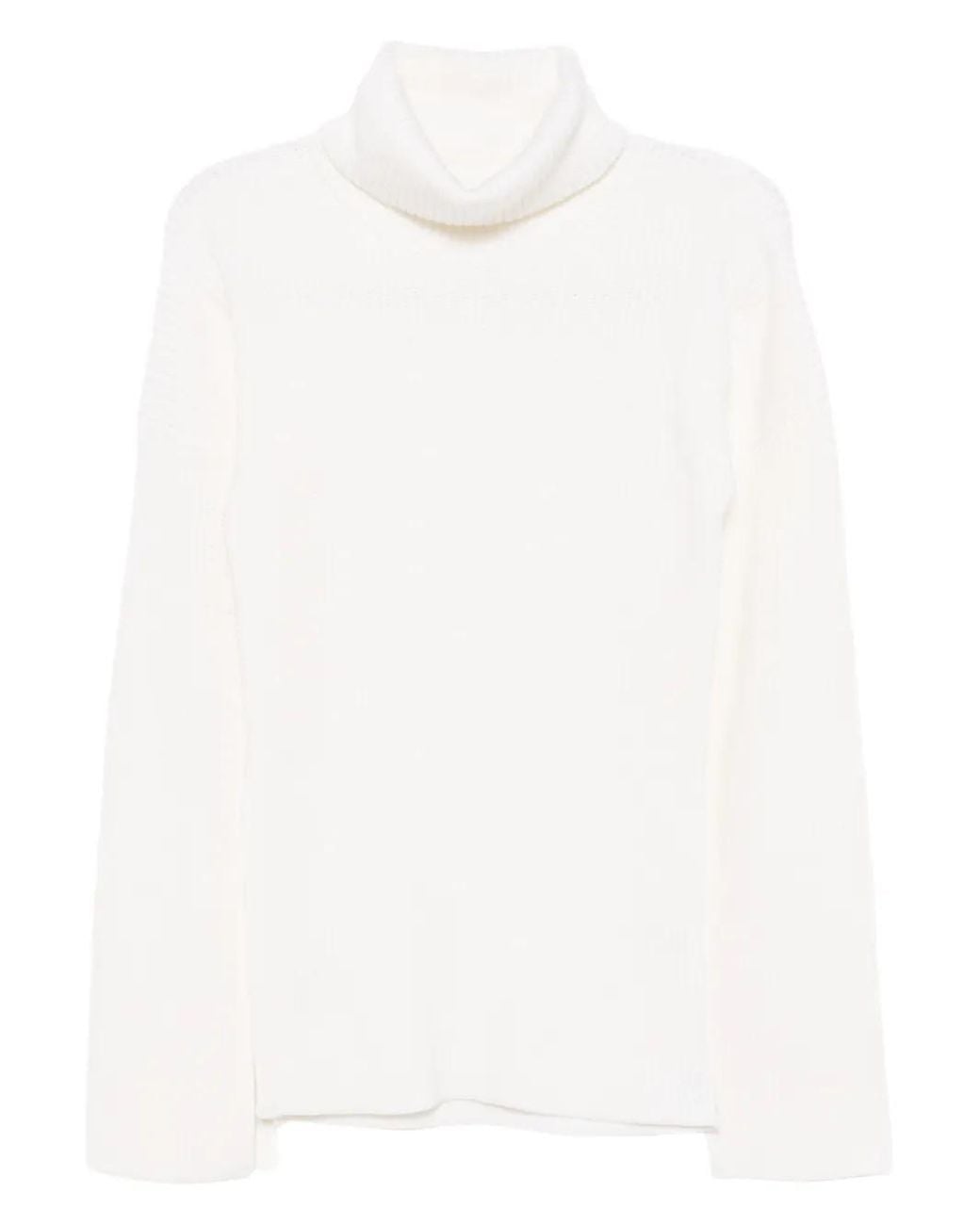 Totême White Wool Jersey
