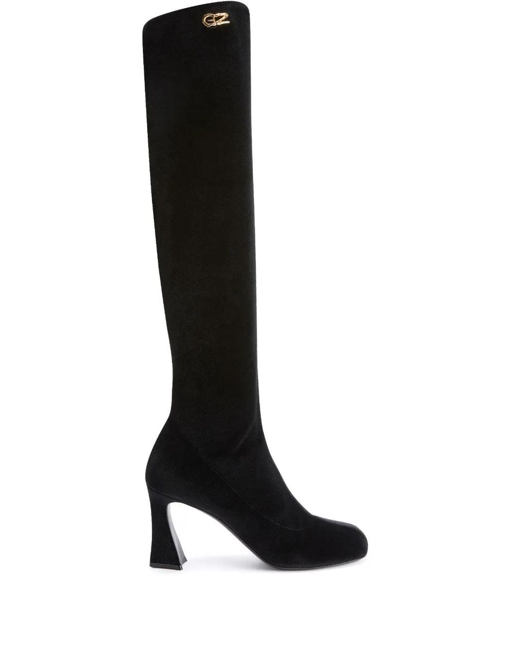 Giuseppe Zanotti Black 85Mm Teresee Over-The-Knee Boots