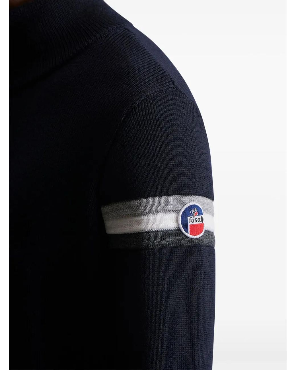 Fusalp Black Wengen Sweater for men
