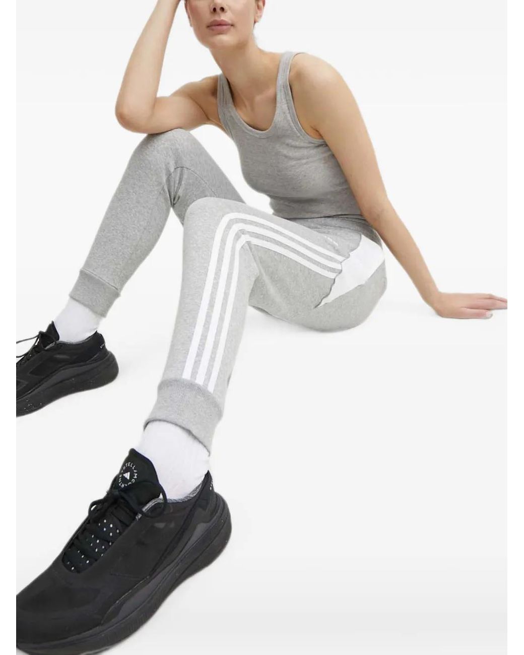 Adidas Gray Tiro 24 Sweat Trousers