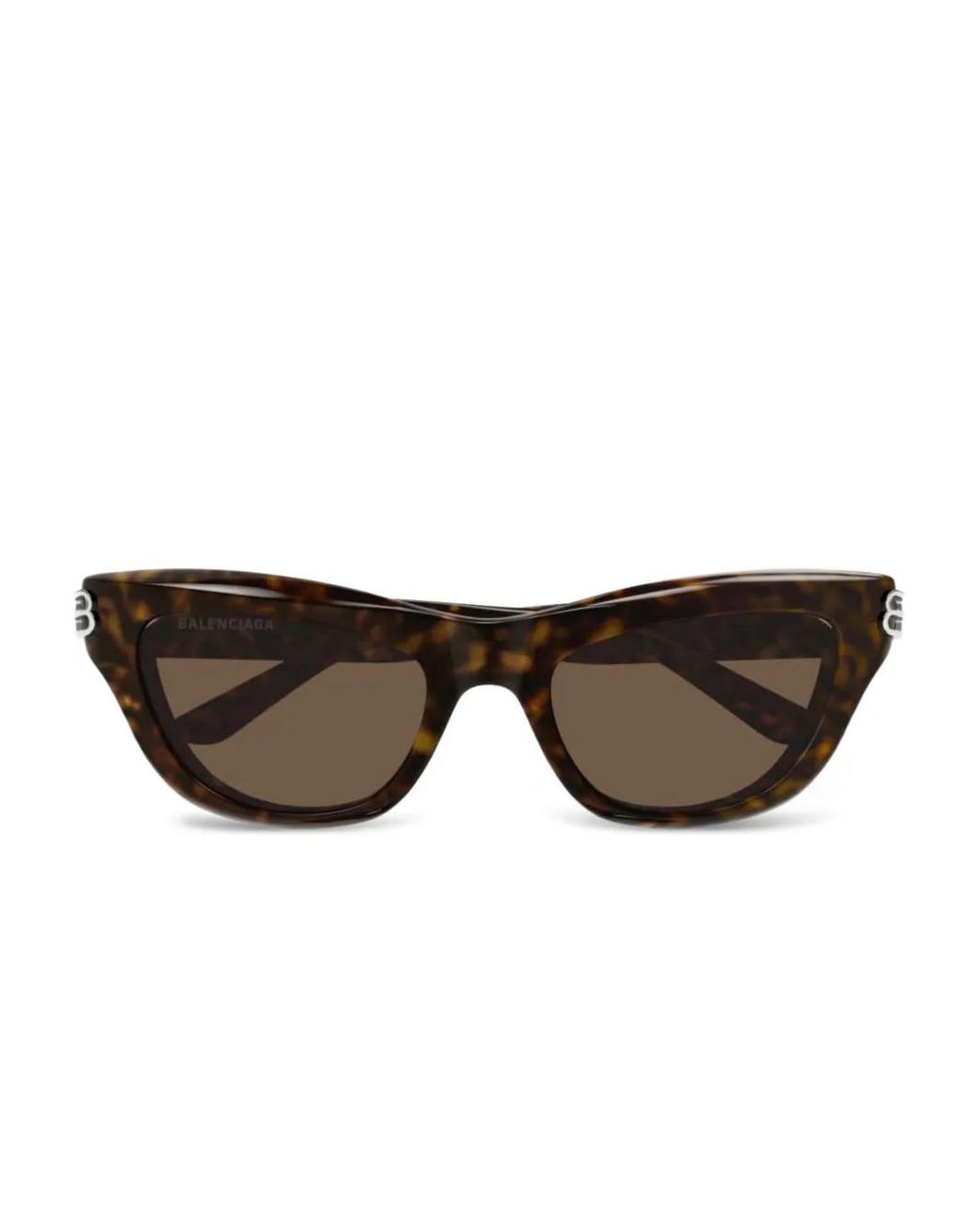 Balenciaga Brown Lunettes De Soleil À Monture Papillon