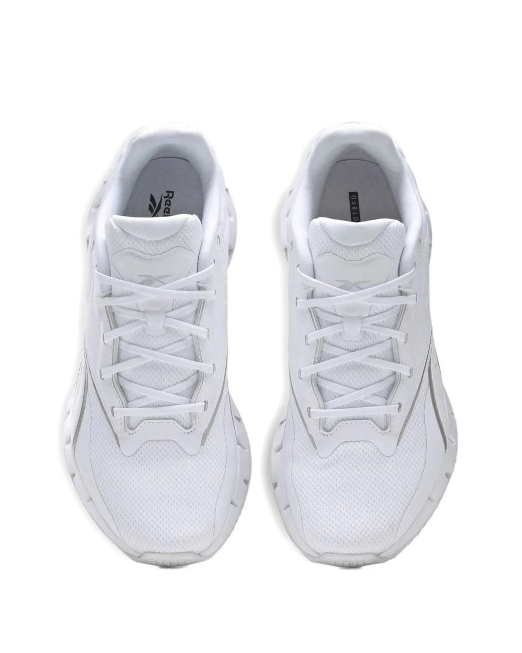 Reebok White Zig Dynamica 4 Sneakers