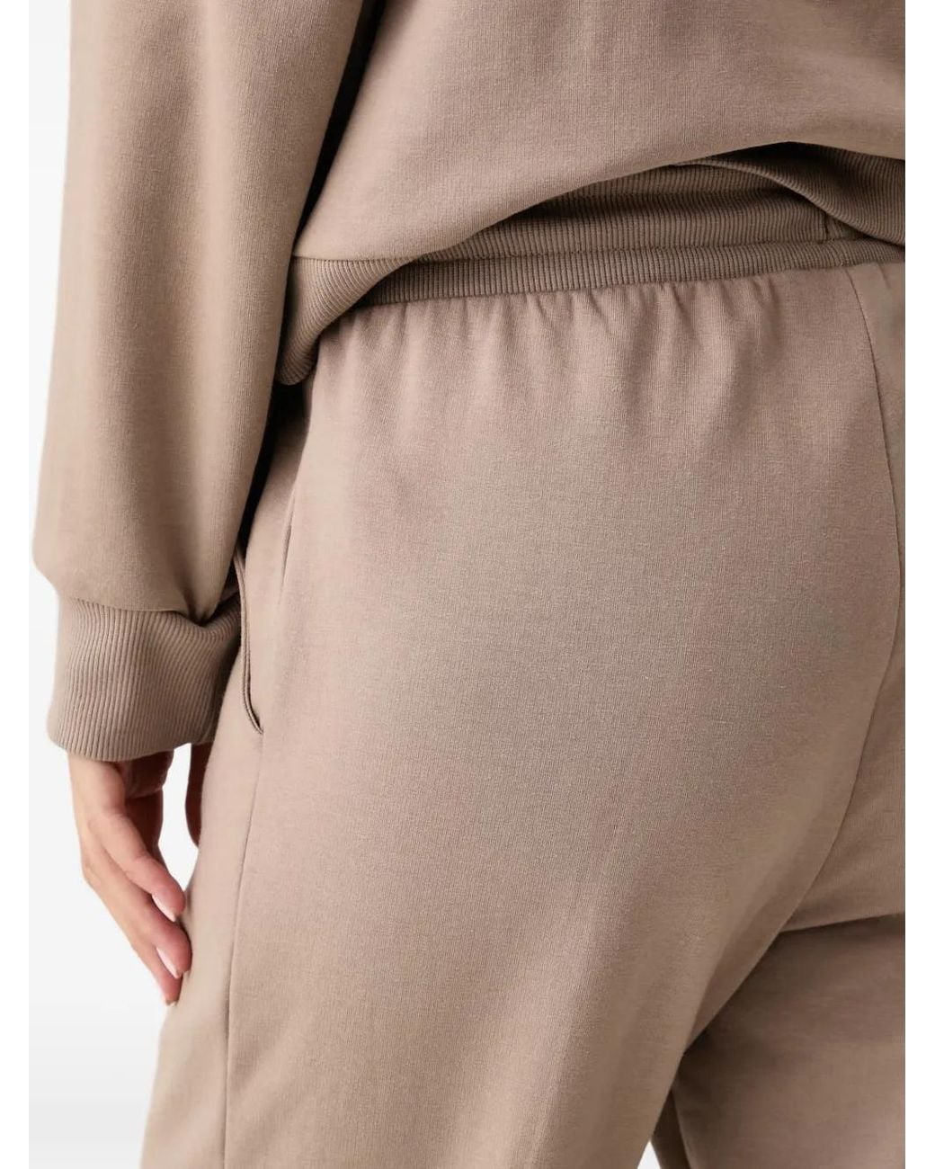 DKNY Pyjama Met Logoprint in het Natural