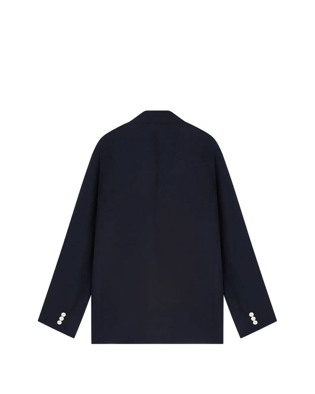 Emporio Armani Blue Double-Breasted Blazer for men