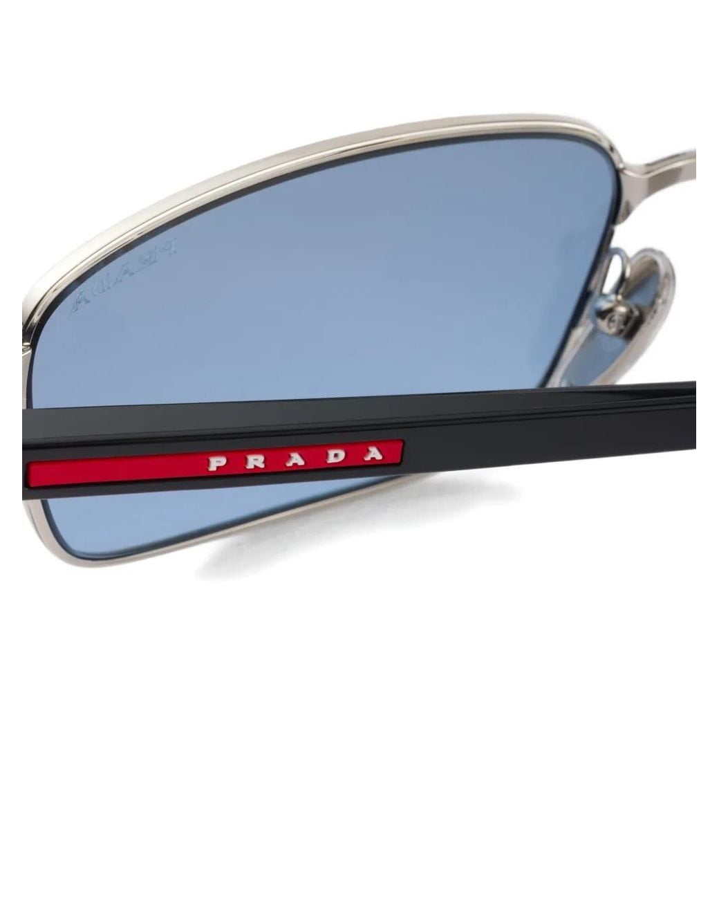 Prada Blue Prada Linea Rossa Sunglasses for men