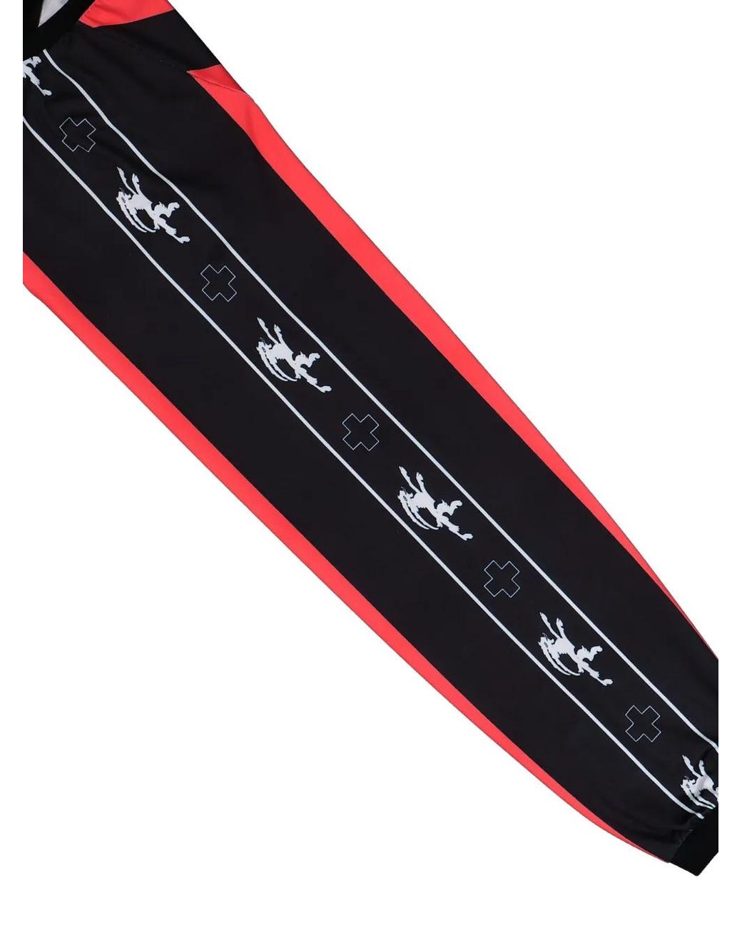 PROTOTYPES Pink Striped-Pattern Sweatshirt for men