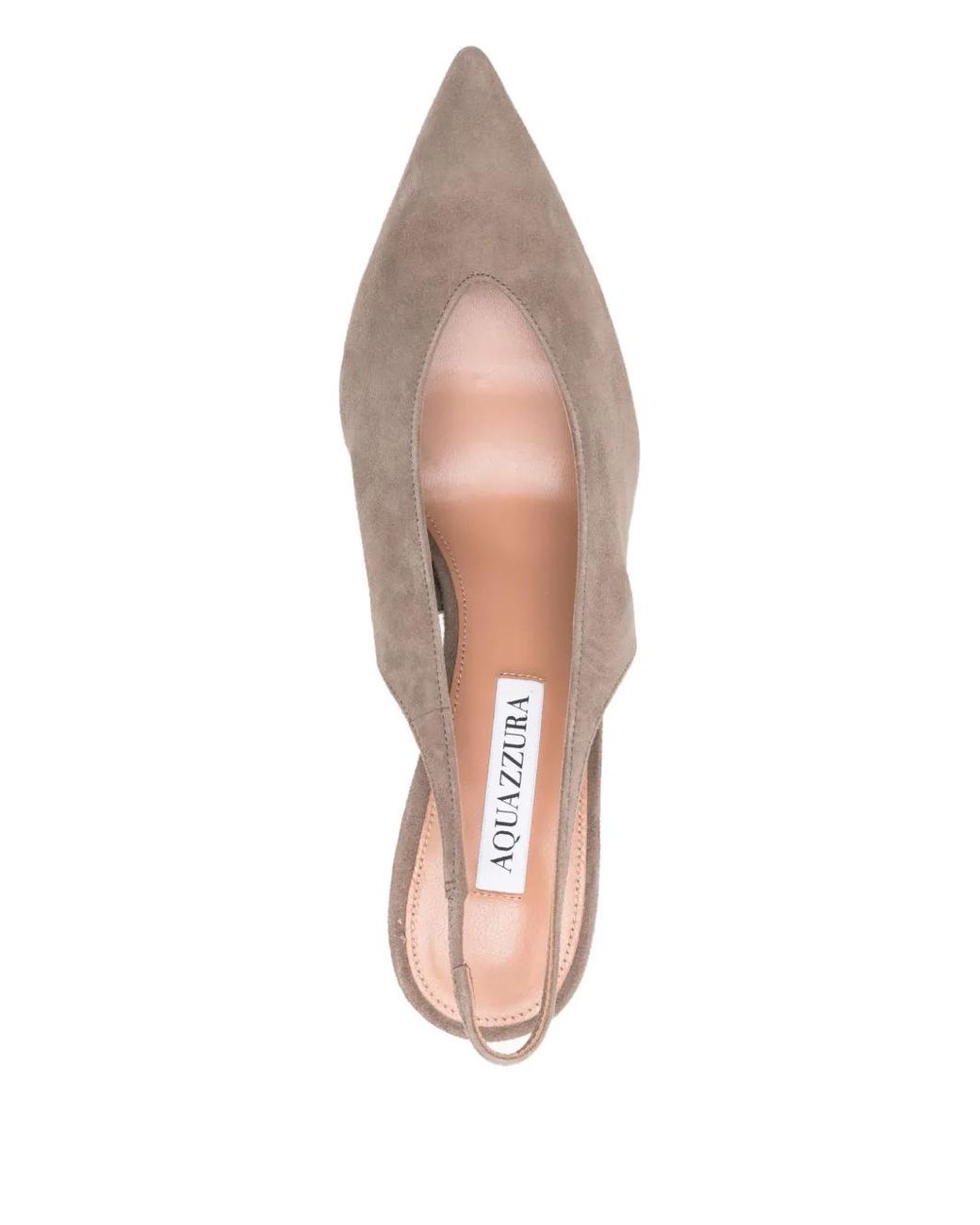 Aquazzura White Voltaire Slingback Pumps