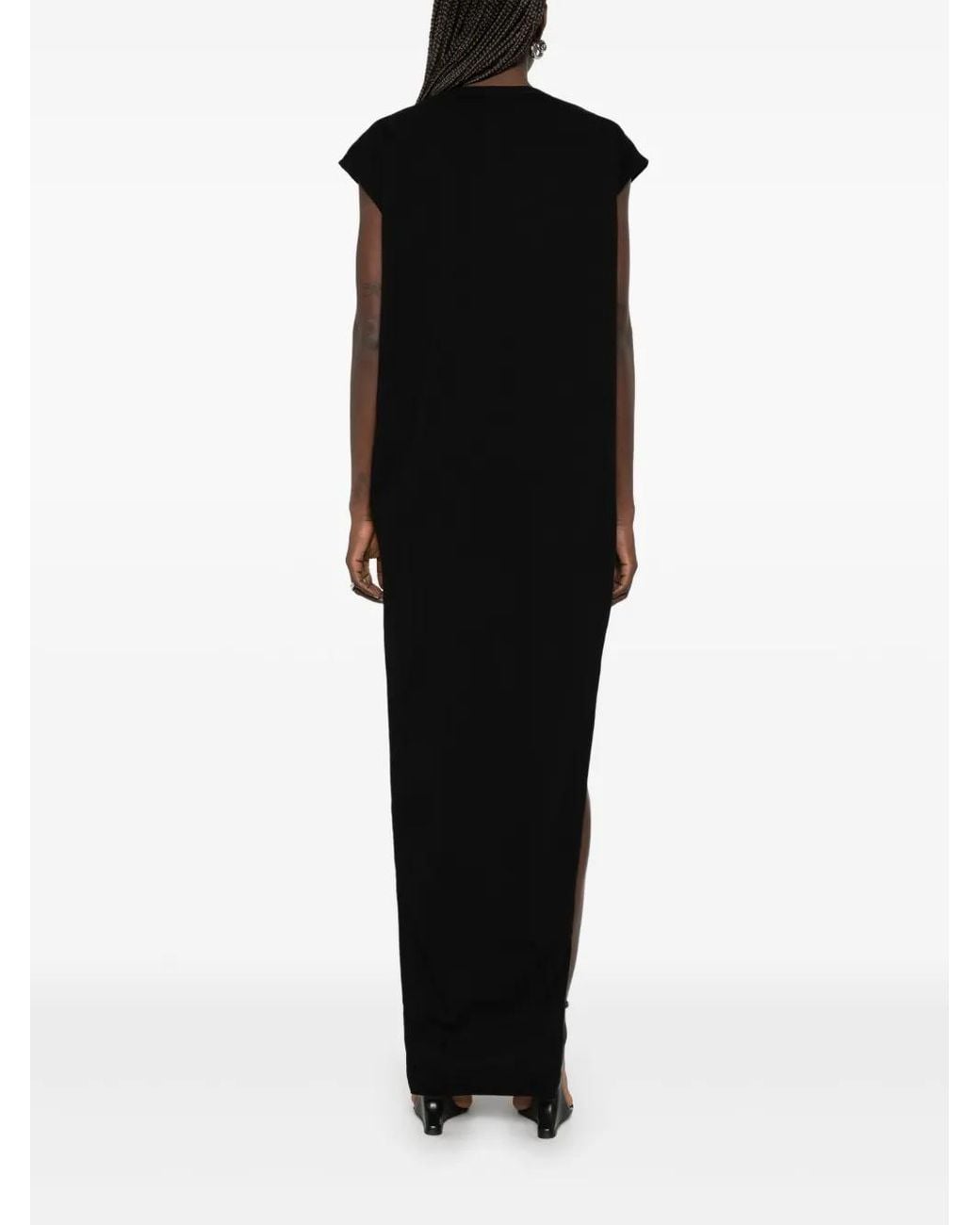 Rick Owens Arrowhead Maxi-Jurk in het Black
