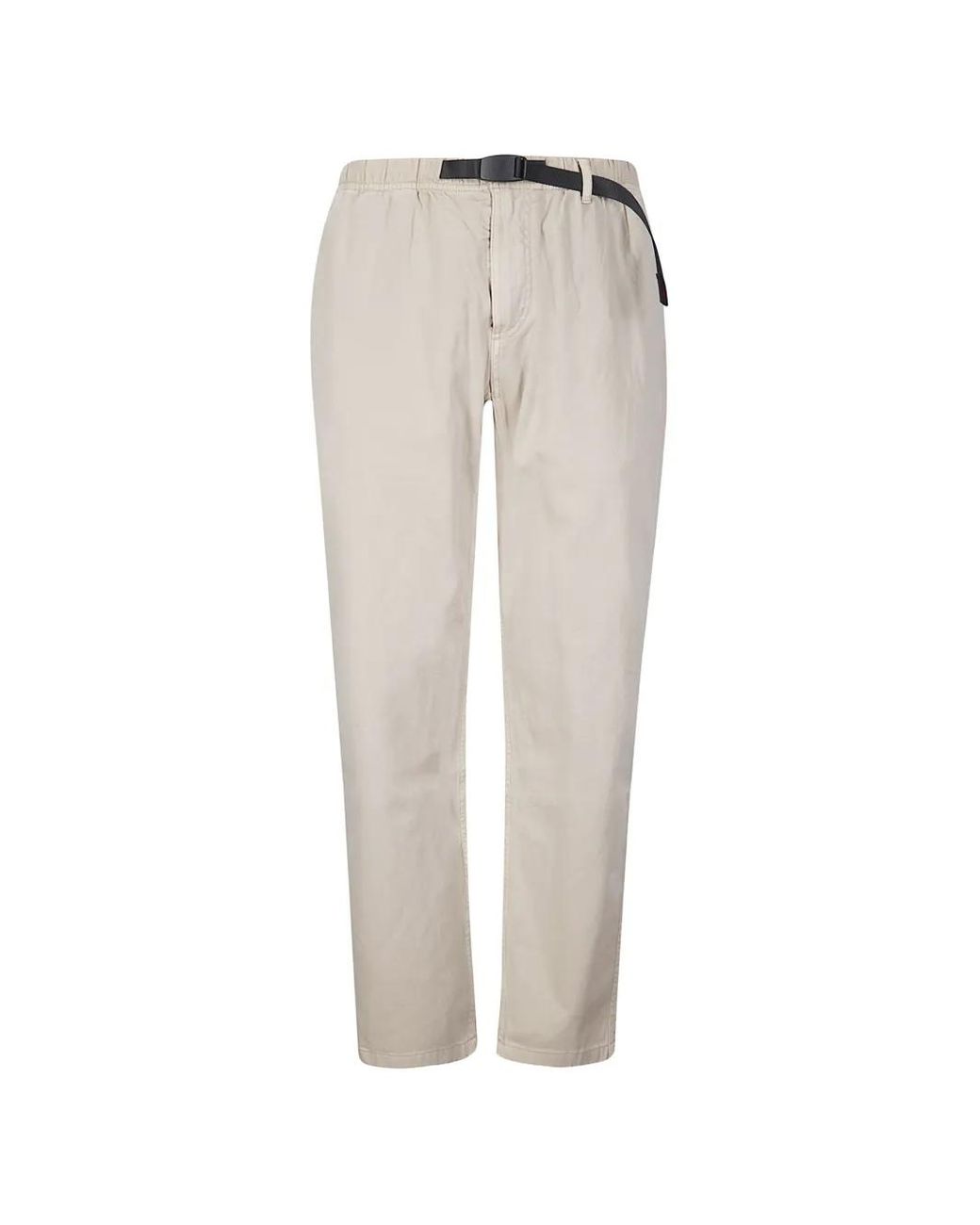 Gramicci White Belted Trousers for men