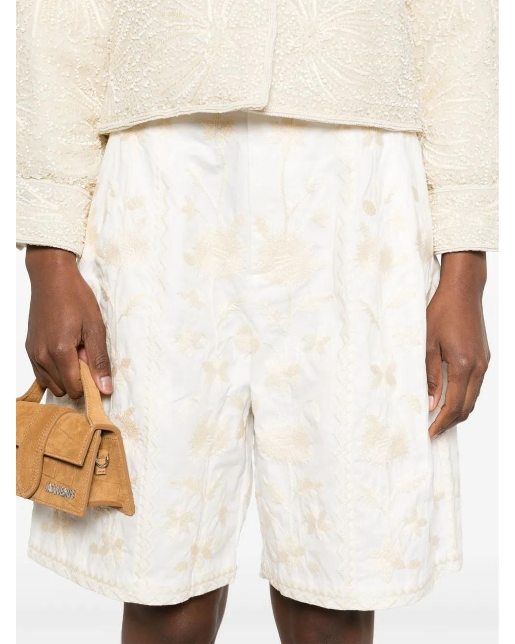 Winna Short Antik Batik de color White