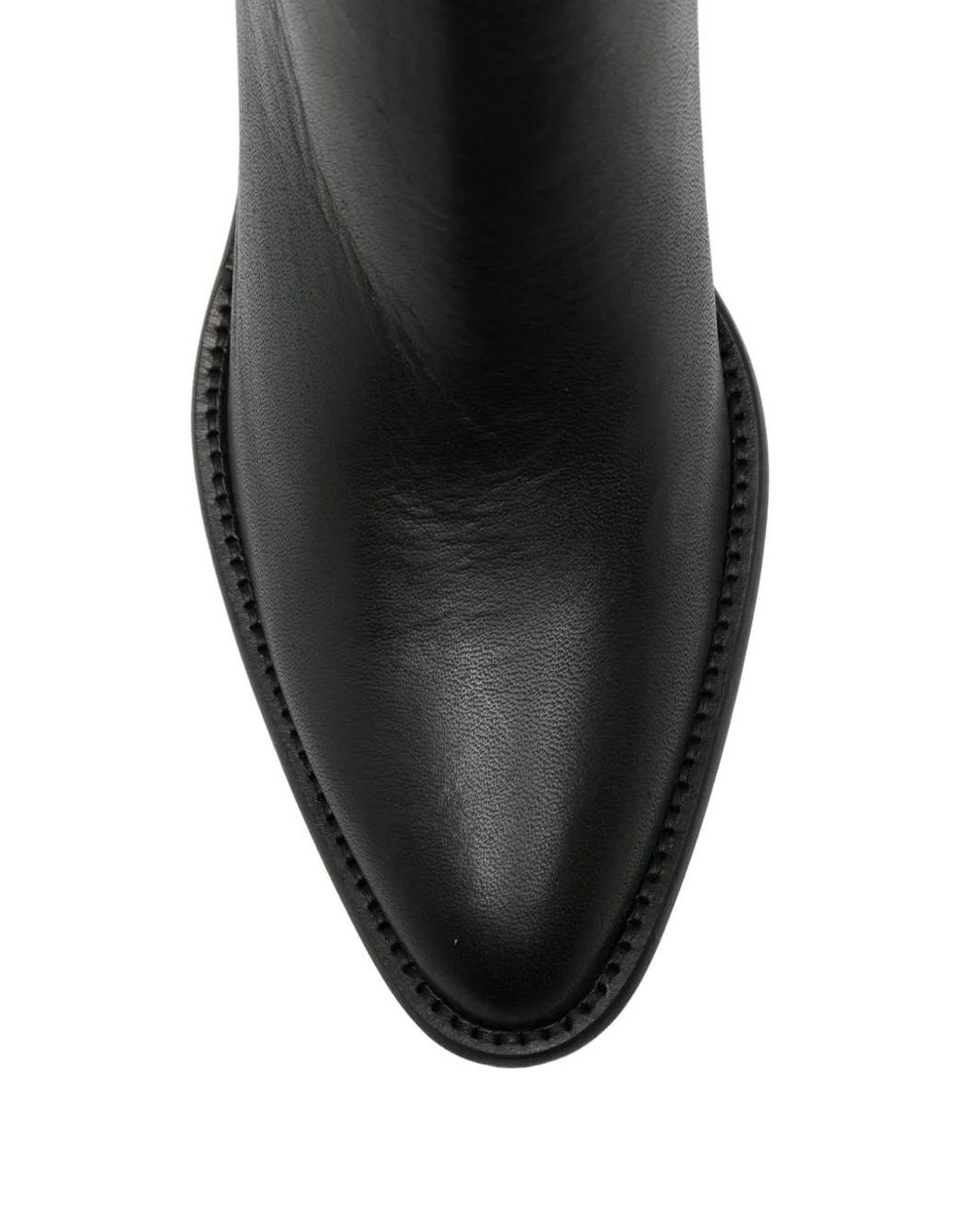 Pomme D ́Or Black Bottines En Cuir