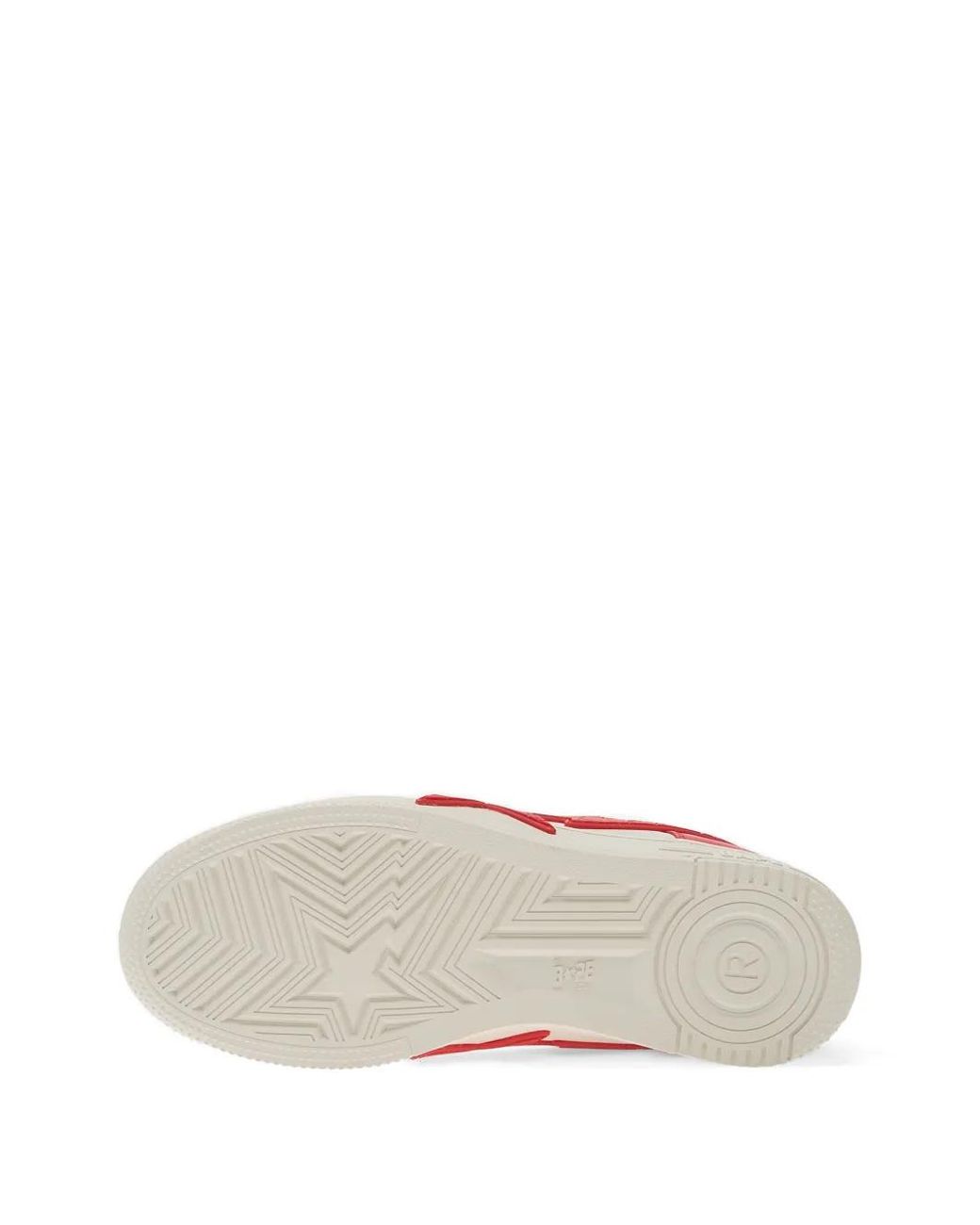 A Bathing Ape Red Baskets Bape Sta Os Os 2 M2 for men
