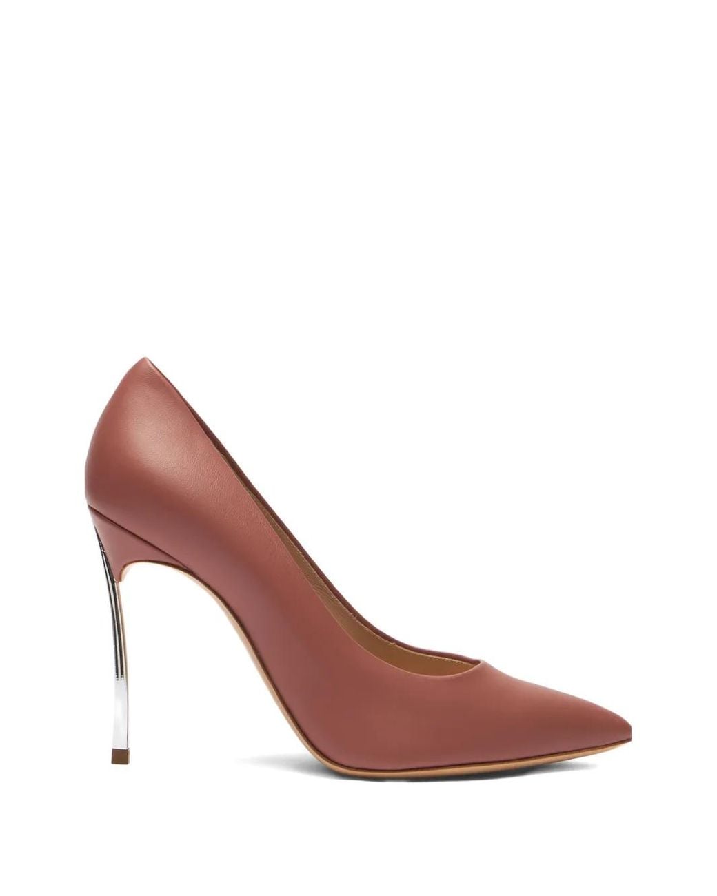 Casadei Pink Blade Stiletto Pumps