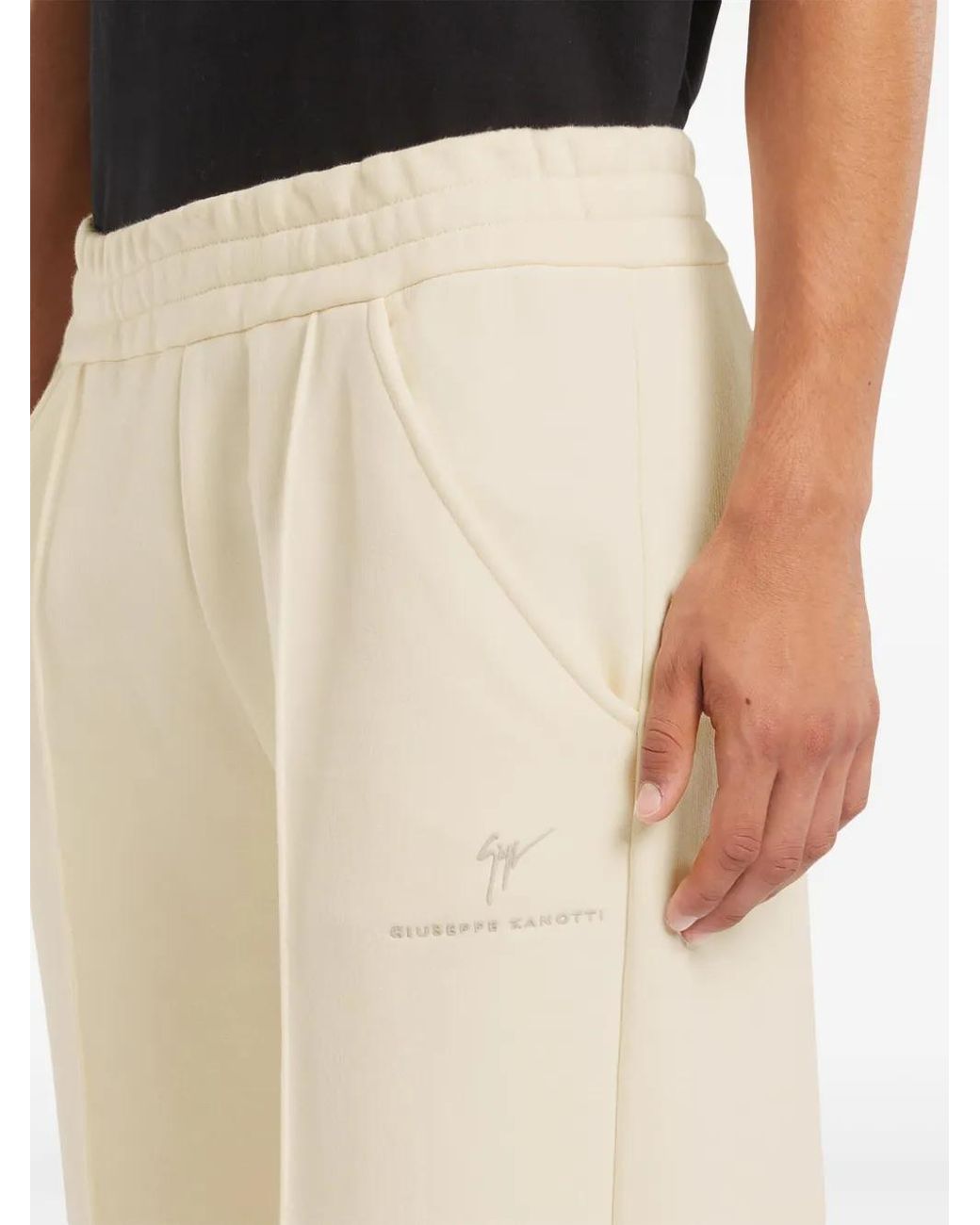 Giuseppe Zanotti Natural Lr-64 Cotton Trousers for men