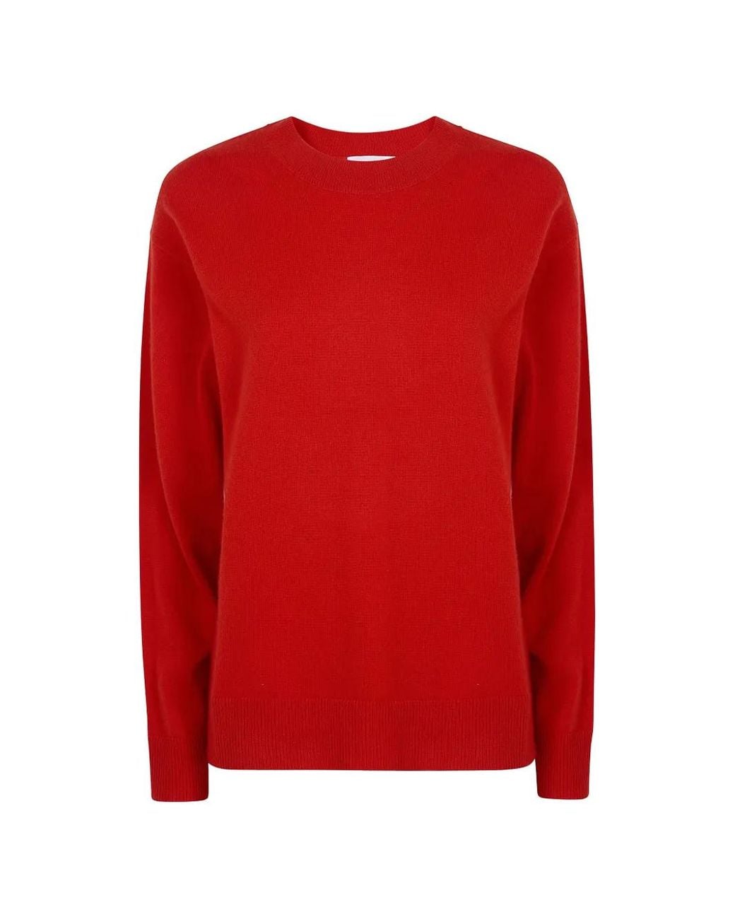 P.A.R.O.S.H. Red Fine-Knit Sweater