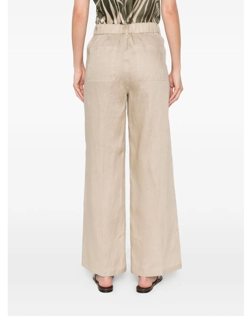 Pennyblack White Buttoned Trousers