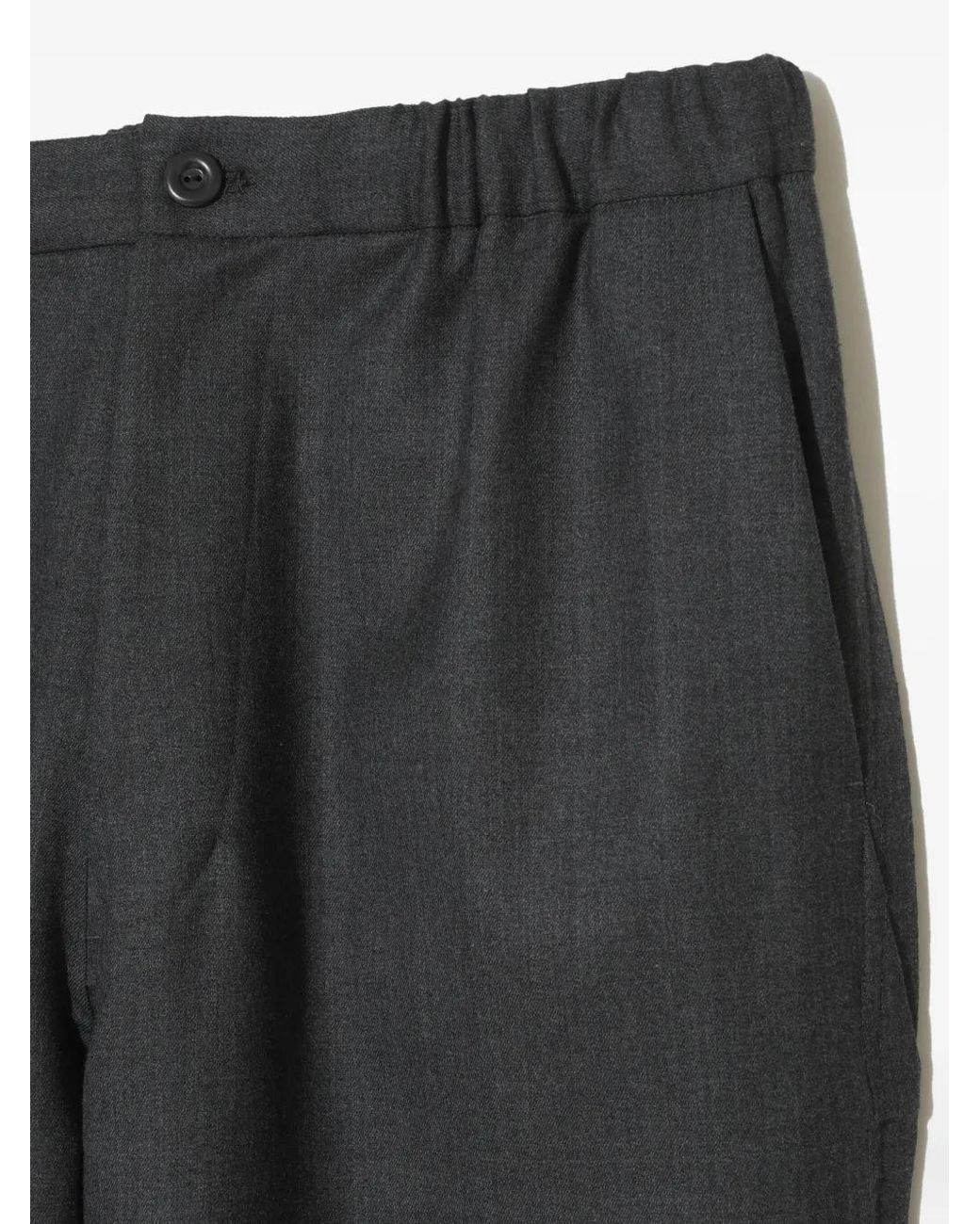 Undercover Gray Elasticated-Waist Trousers for men
