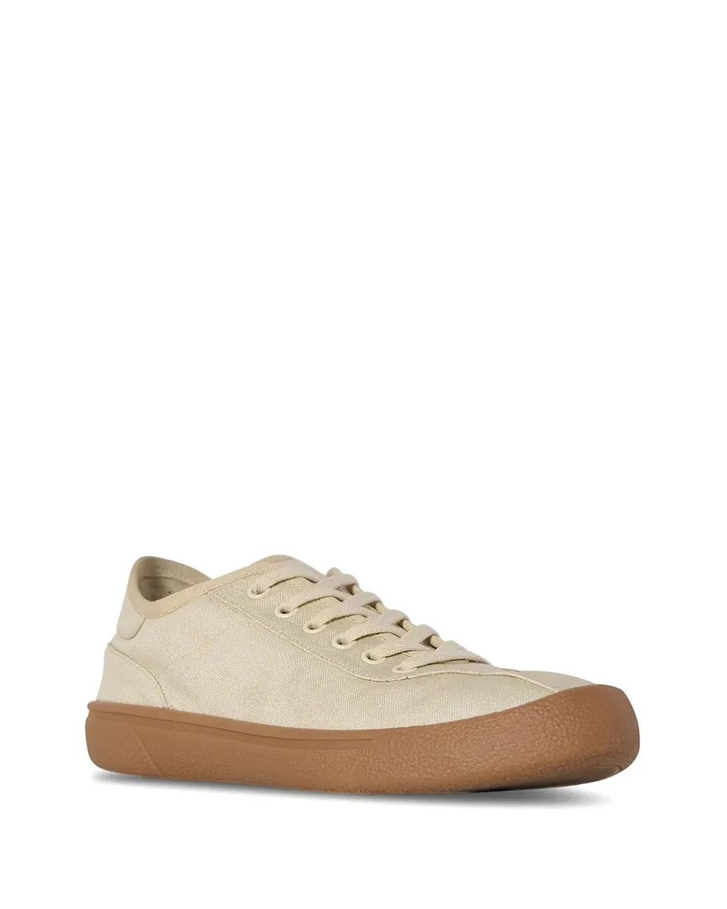 The Row Natural Canvas Sneakers