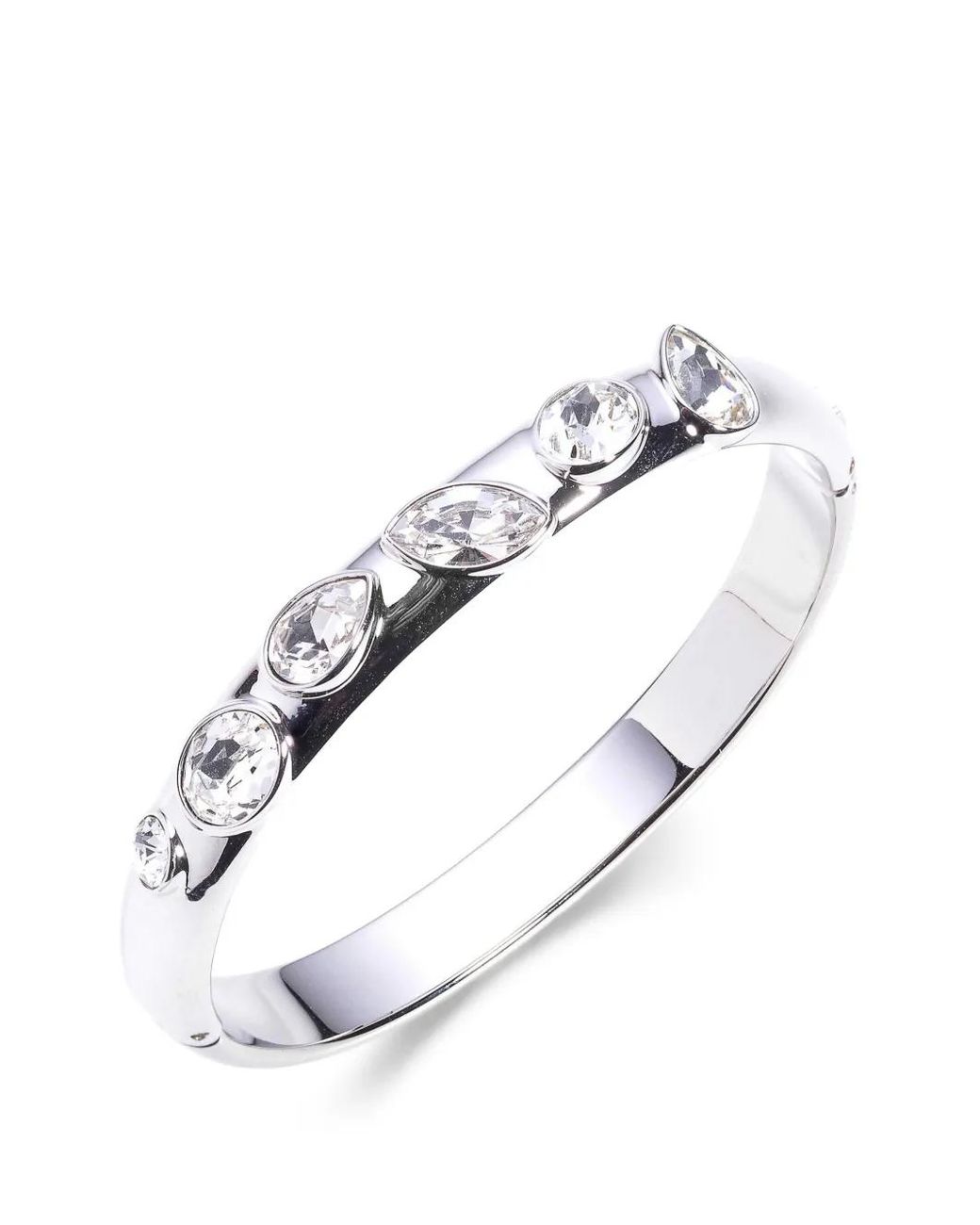Swarovski White Dextera Crystal-Embellished Bangle