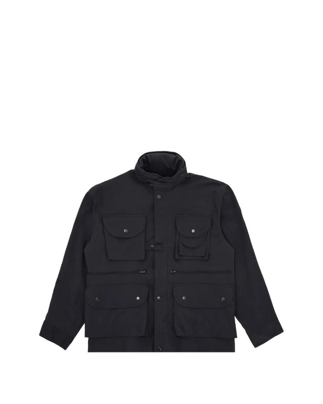 Fortela Blue Tpage Zip-Up Jacket for men