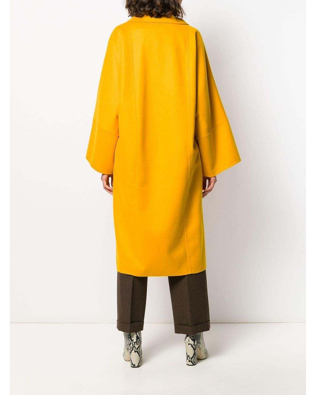 loewe oversized ribbon coat