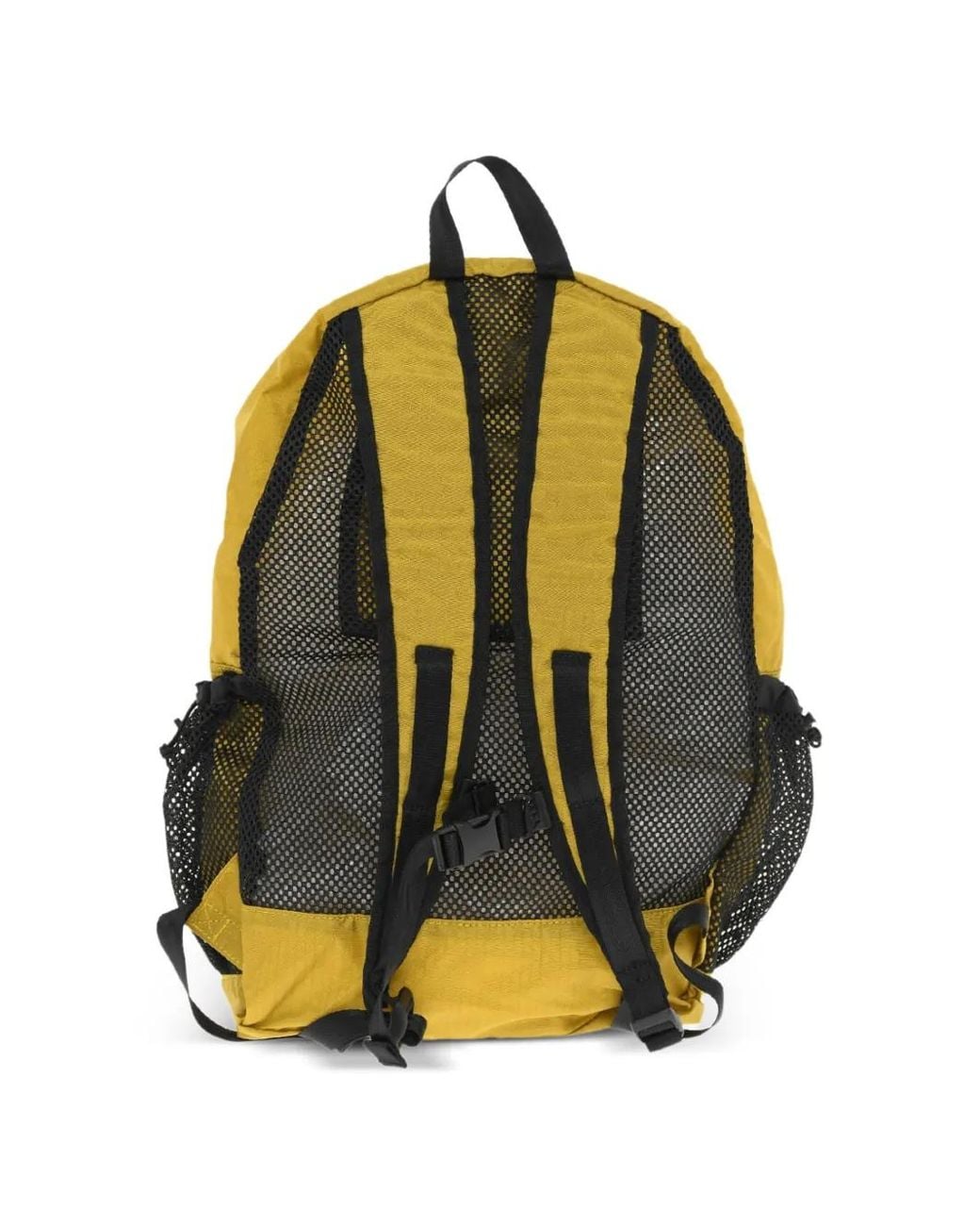 Woolrich Yellow Ripstop Mesh Backpack for men
