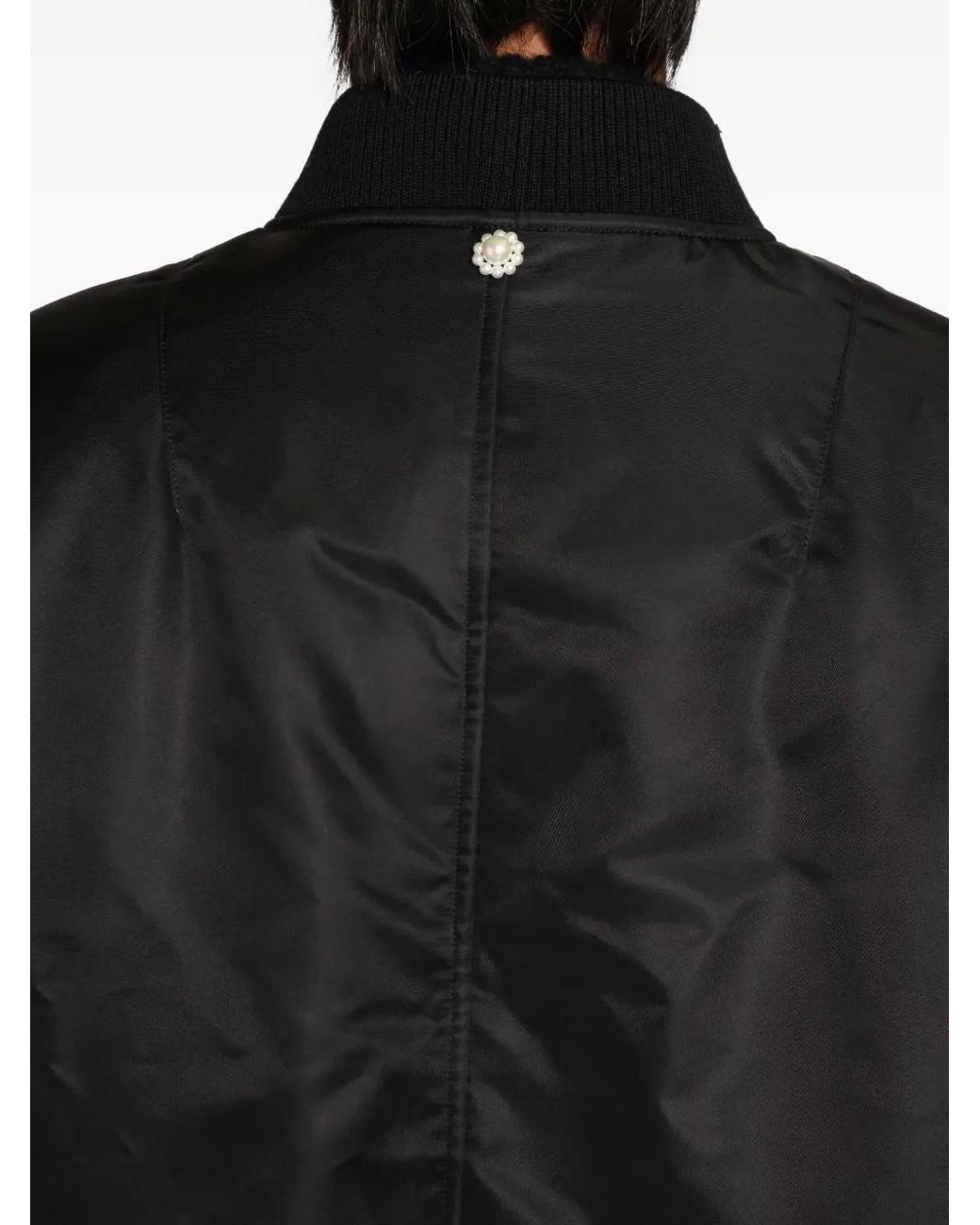 Bomber Con Tasche di Simone Rocha in Black da Uomo