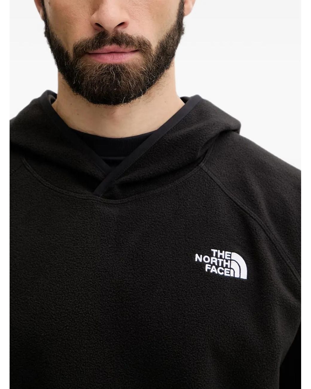 The North Face Black Oxara Fleece Hoodie for men