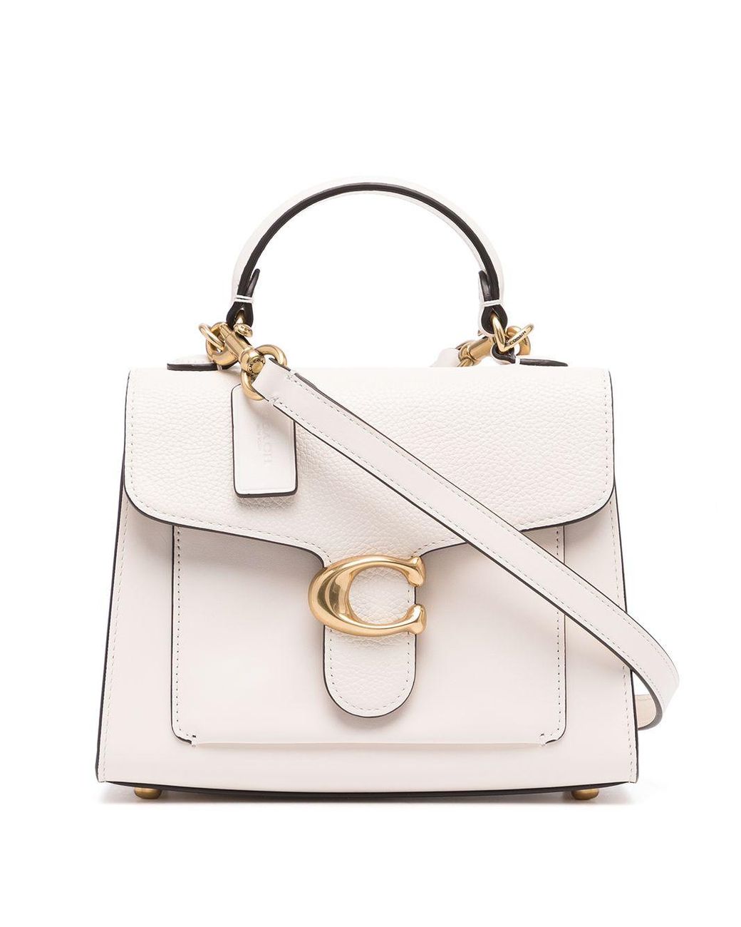 COACH Tabby 20 Top-handle Bag in White | Lyst Canada