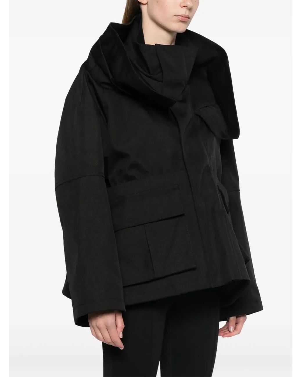 Balenciaga Black Canvas Jacket