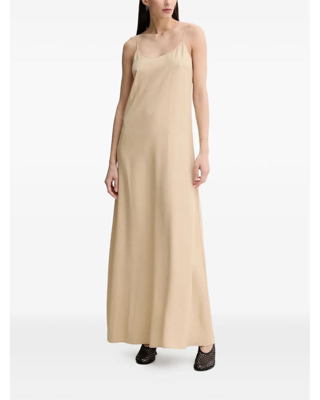 Filippa K Natural Sleeveless Maxi Dress