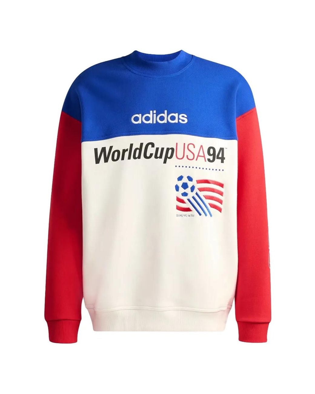 Adidas Blue Usa 94 Graphic Sweatshirt for men