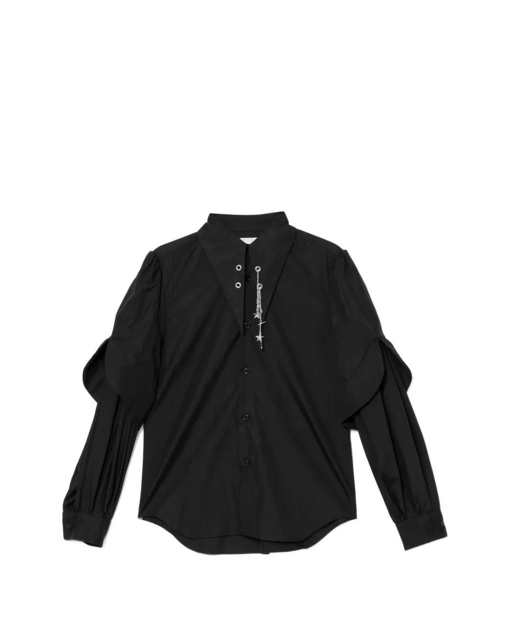 Noir Kei Ninomiya Black Layered Shirt