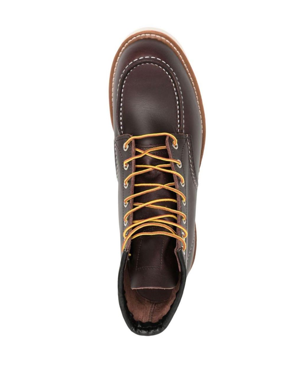 Red Wing Shoes Classic Moc Leather Boots - Farfetch