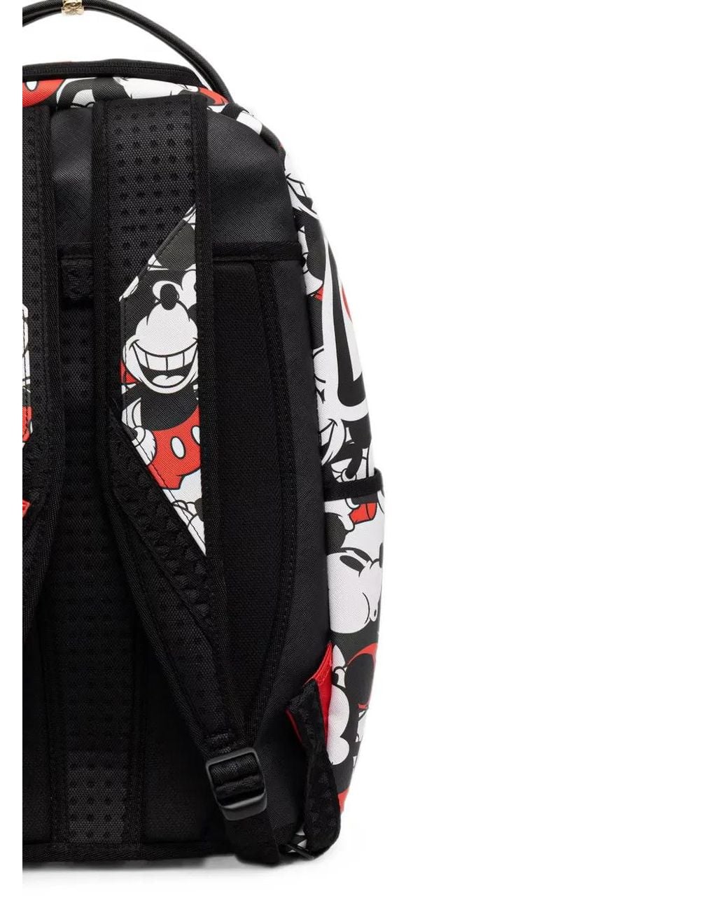 Sprayground White X Mickey Mouse Zip-Fastening Backpack