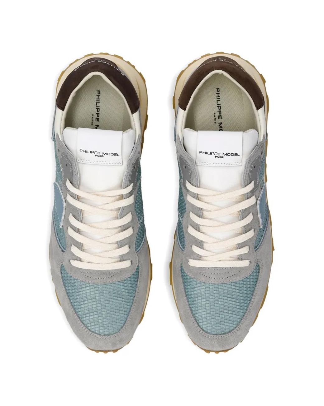 Philippe Model Blue Sneakers for men