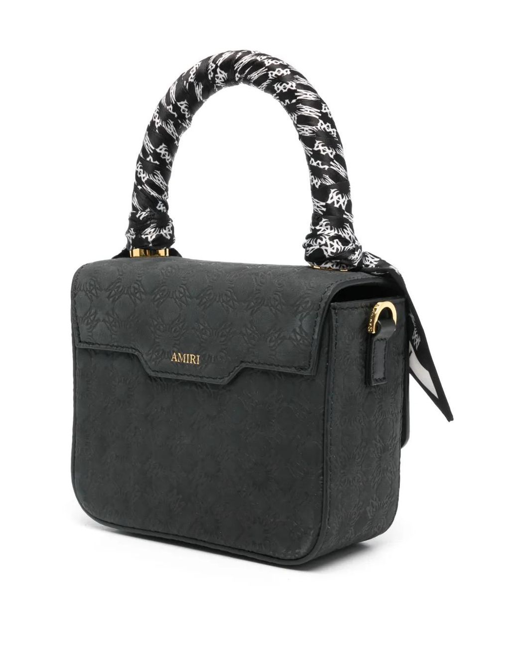 Amiri Micro Ma Tote Bag in Black | Lyst