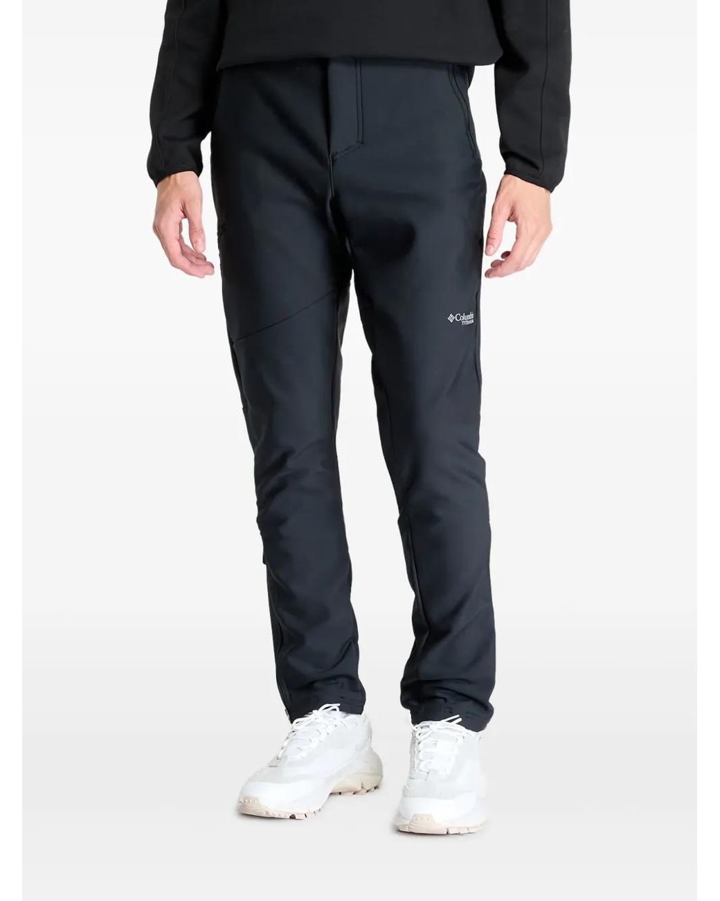 Columbia Black Vast Canyon Softshell Trousers for men