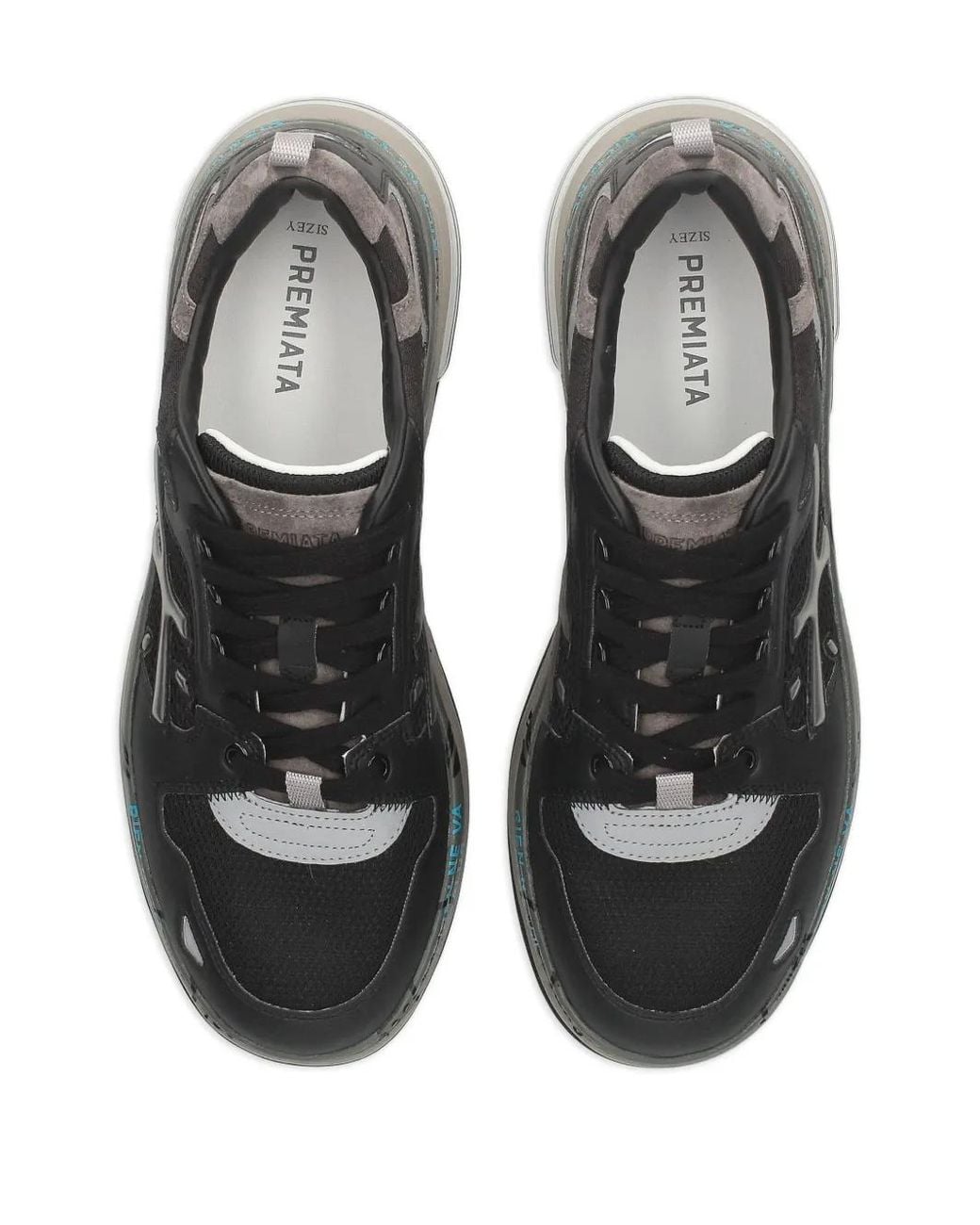 Premiata Black Sneakers for men