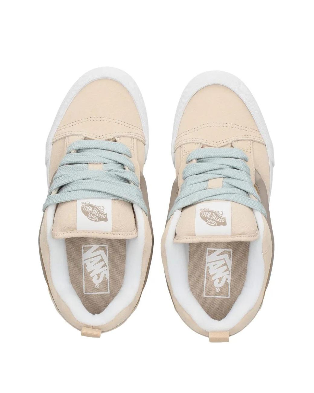Vans White Knu Skool Sneakers