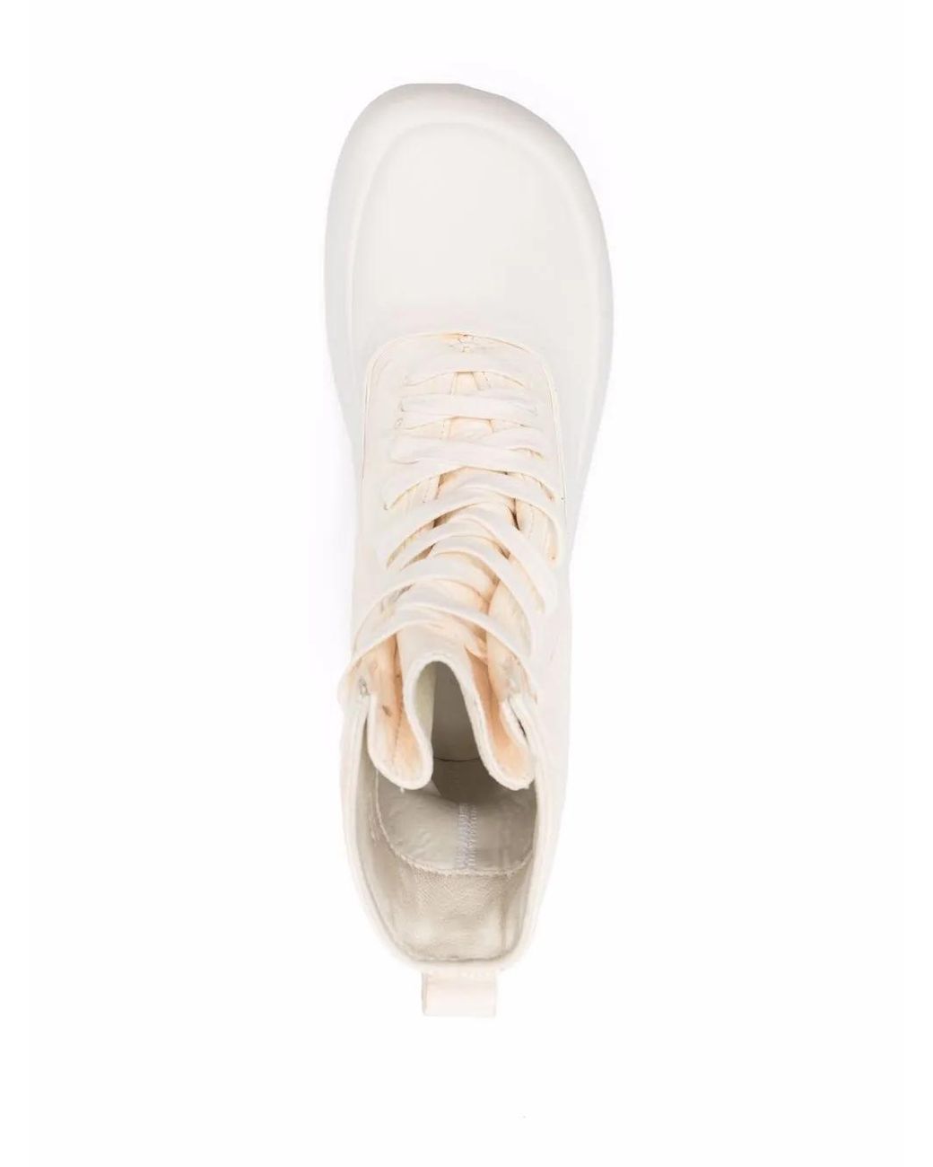 Ambush Natural Leather Hi-top Sneakers