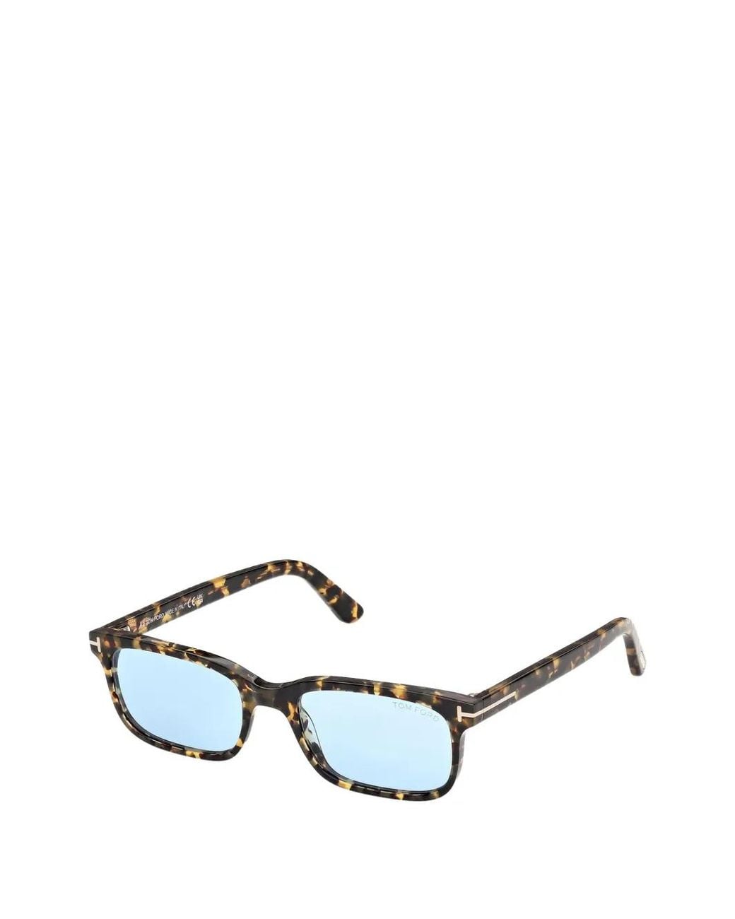 Tom Ford Brown Rectangle-Frame Sunglasses