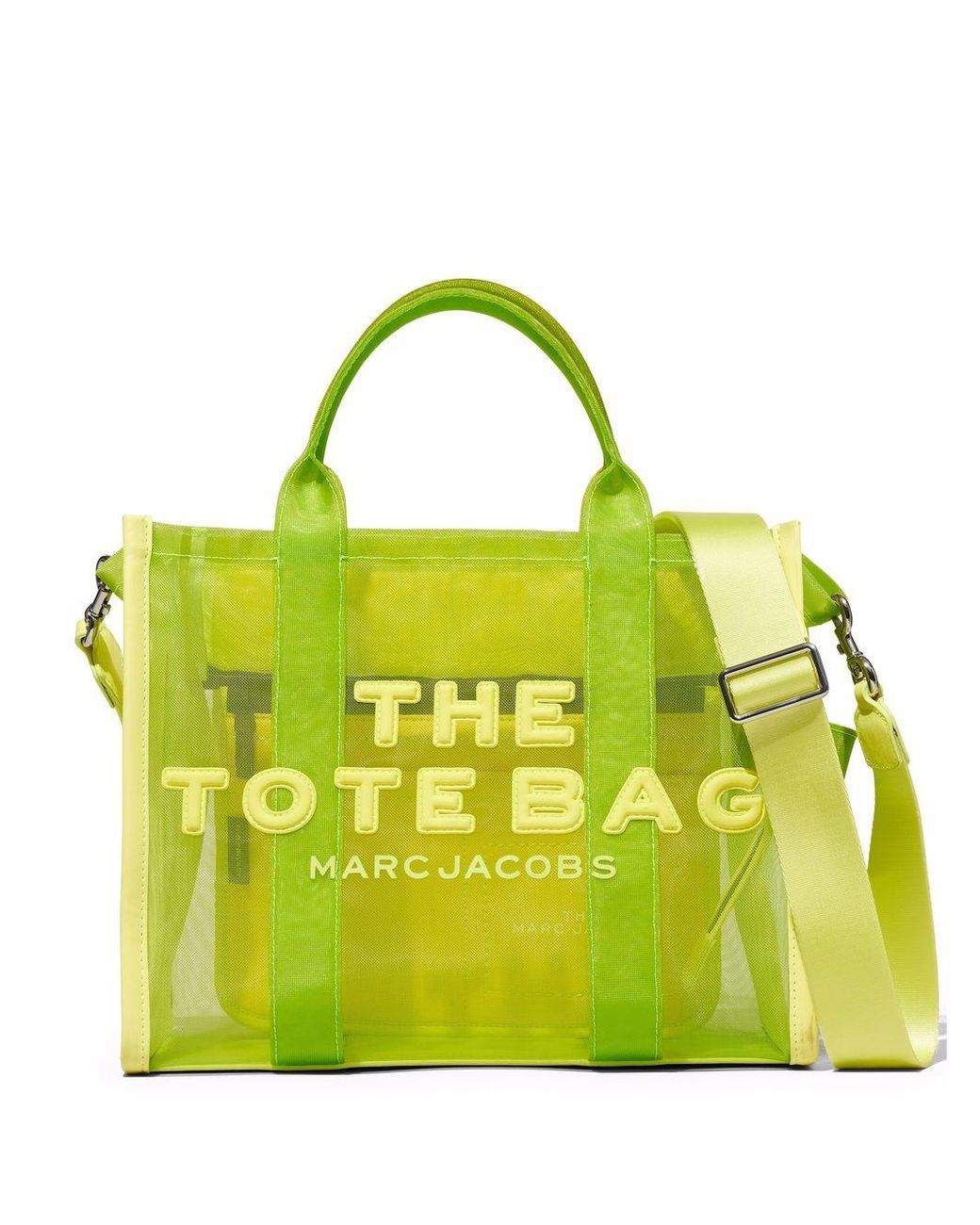 Marc Jacobs The Small Shopper Met Logo in het Groen | Lyst NL