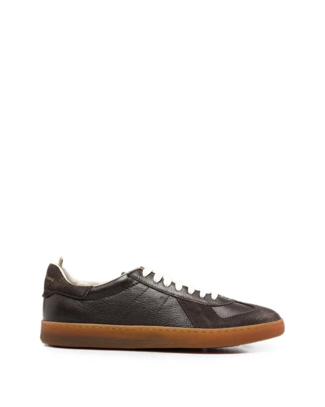Officine Creative White Militia Panelled Sneakers for men