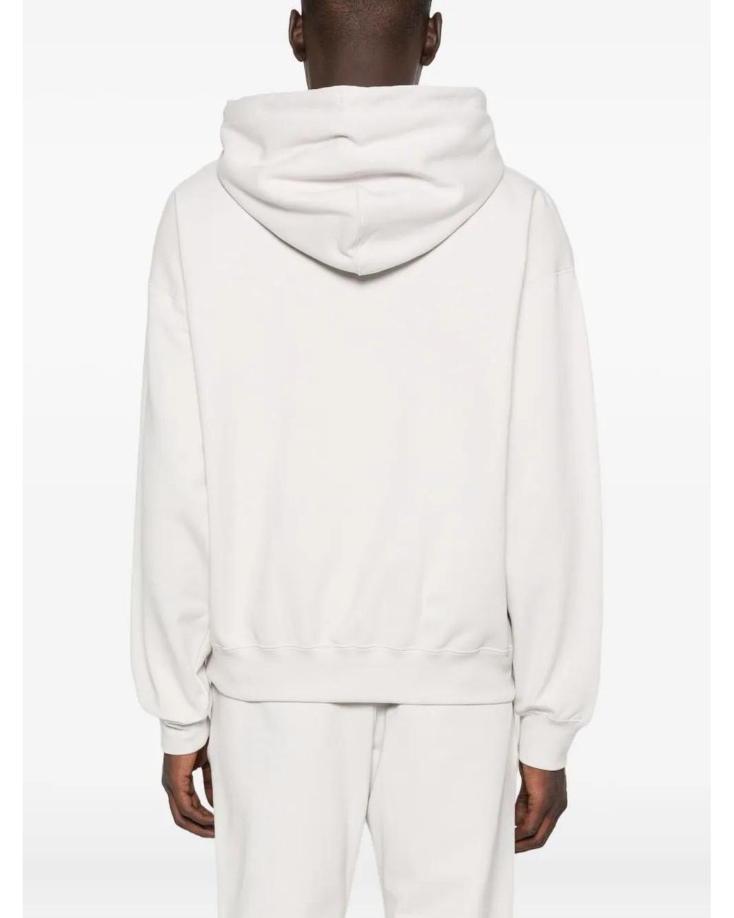 Y-3 White Fl Hoodie