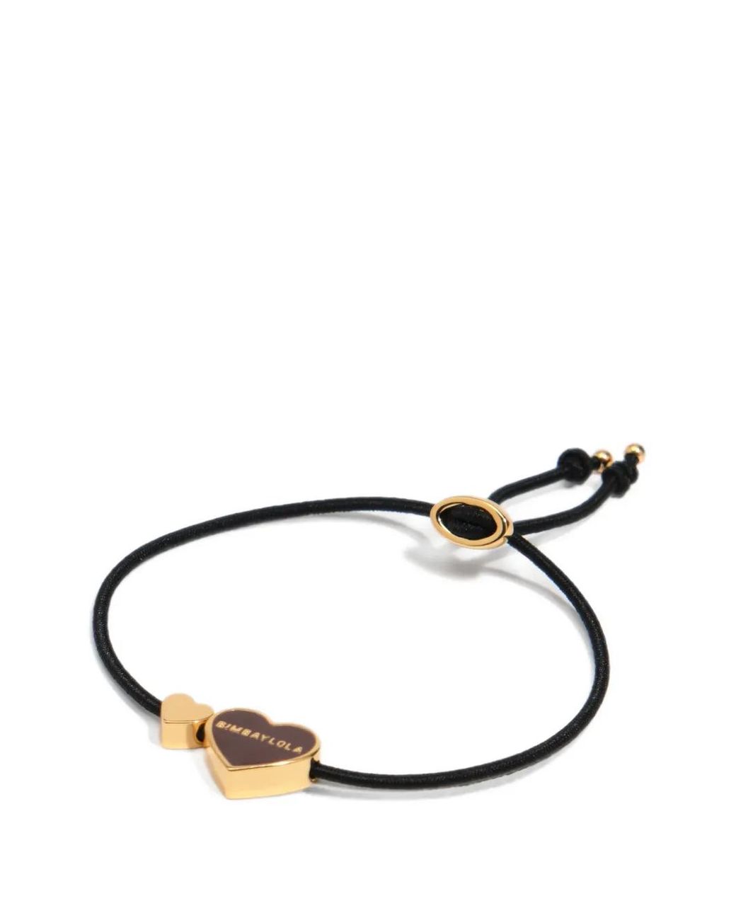 Bimba Y Lola Natural Elastic Bracelet With Heart Logo