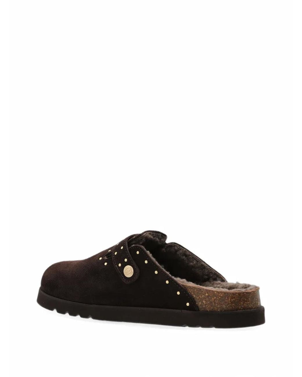 Scholl Black Mules Beatriz Cloutées