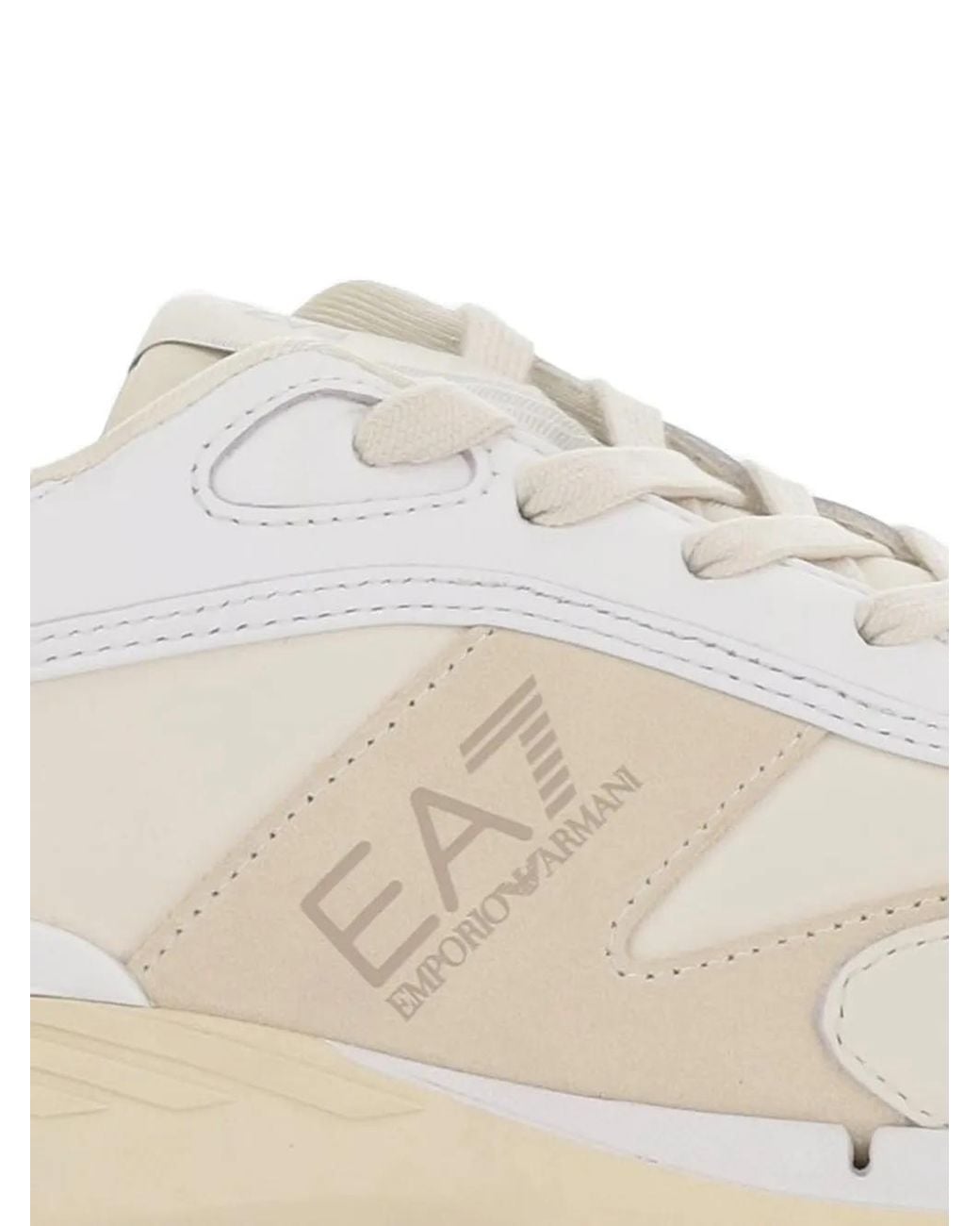Sneakers Otg Con Inserti E Logo di EA7 in White da Uomo